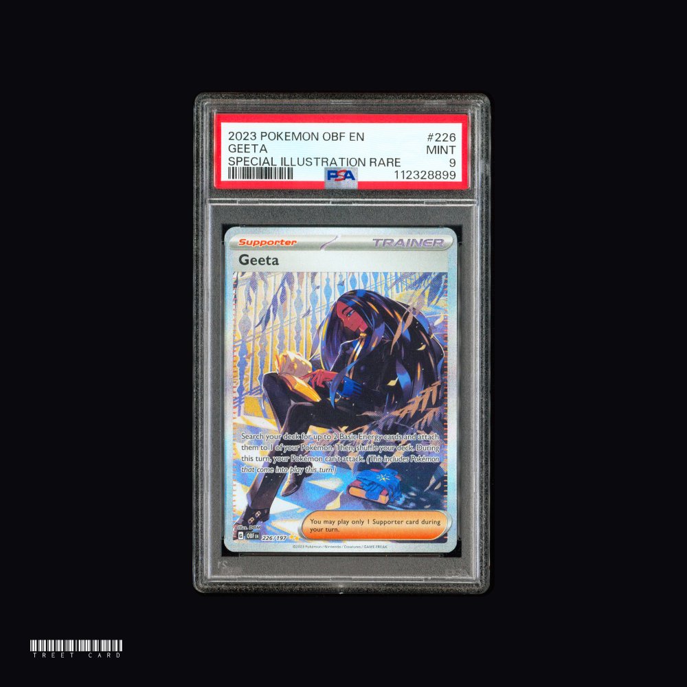 [PSA 9] Geeta OBF Obsidian Flames 226/230 Special Illustration Rare EN