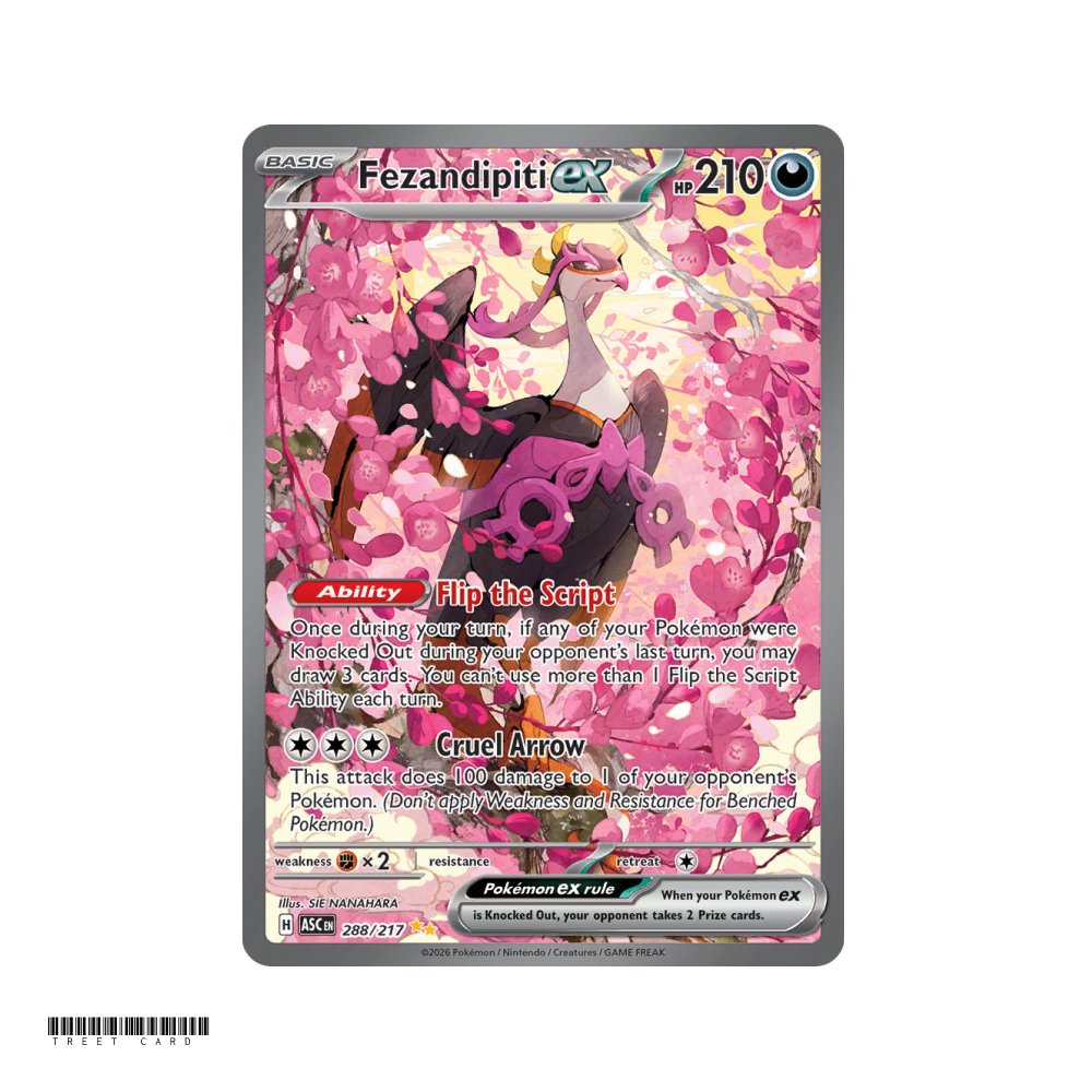 Fezandipiti ex Ascended Heroes 288/295 Special Illustration Rare EN