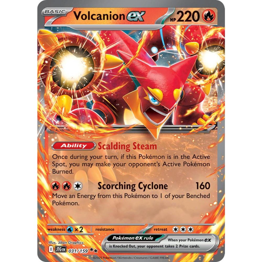 Volcanion ex JTG 031/159 Double Rare Journey Together EN