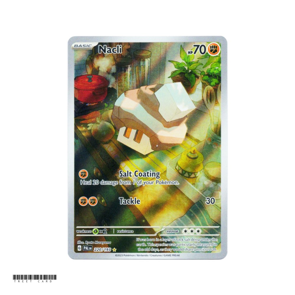 Nacli PAL 220/193 Illustration Rare Paldea Evolved Card EN