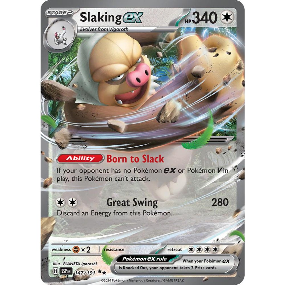 Slaking ex SSP 147/191 SV08 Surging Sparks EN