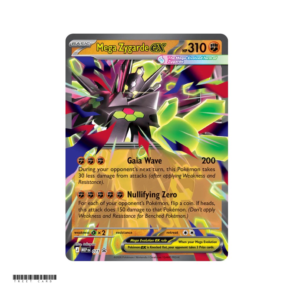 Mega Zygarde ex Mega Evolution Promos 071 Promo EN