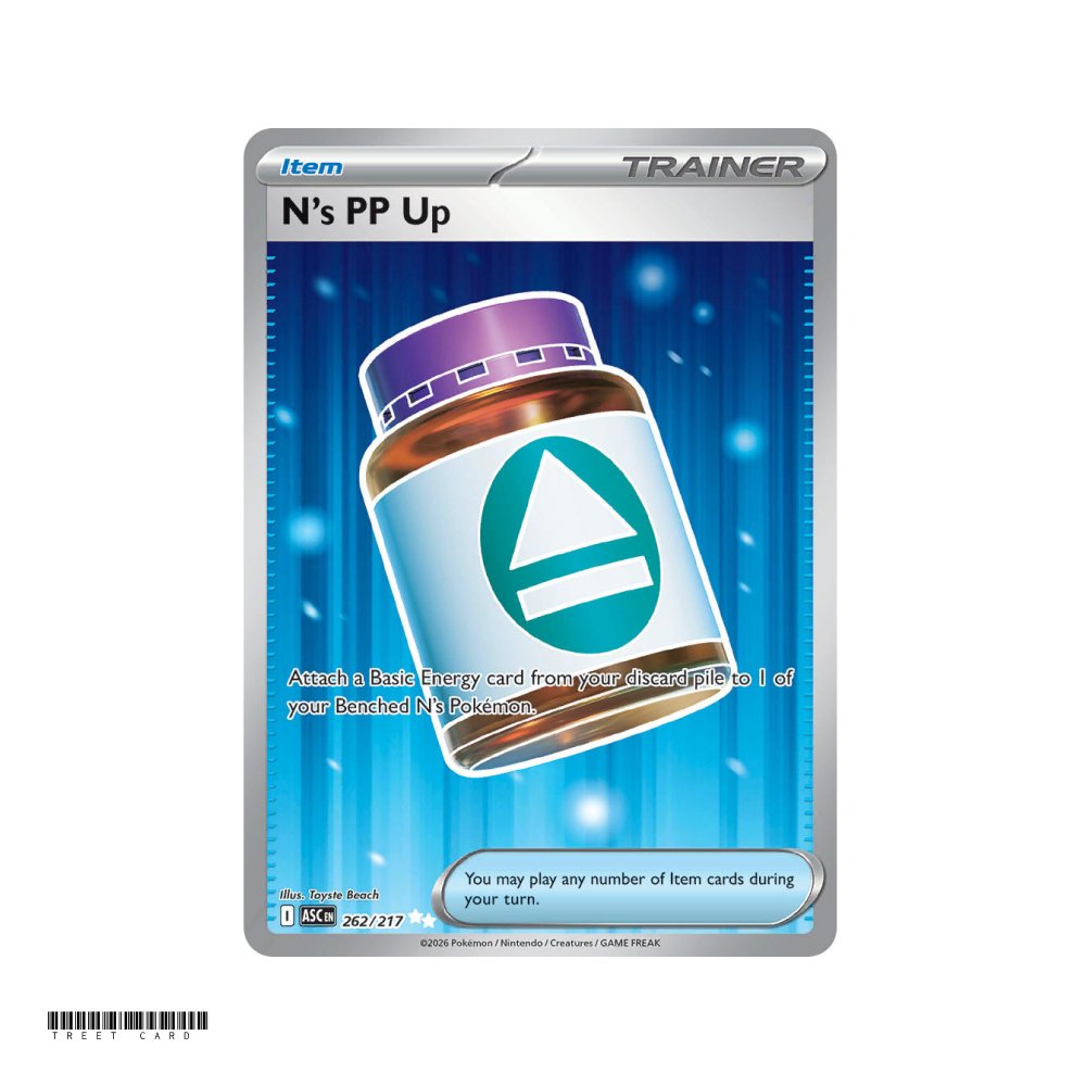 N’s PP Up Ascended Heroes 262/295 Ultra Rare EN