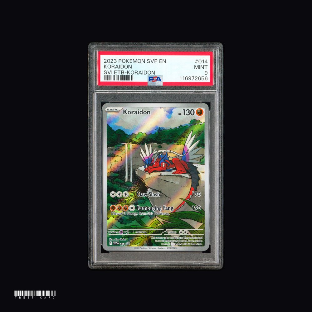 [PSA 9] Koraidon SVP 014 Scarlet & Violet Promo Cards EN
