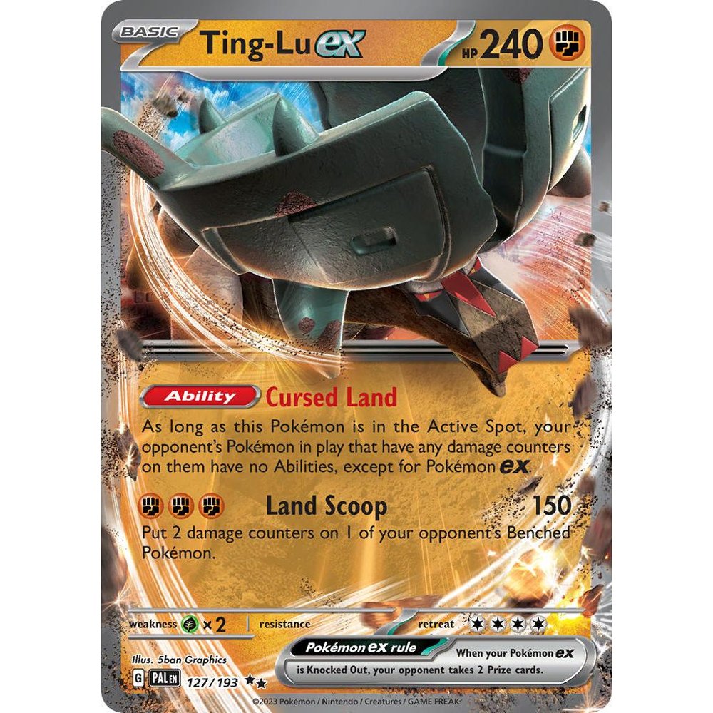 Ting-Lu ex PAL 127/193 SV02 Paldea Evolved Double Rare EN