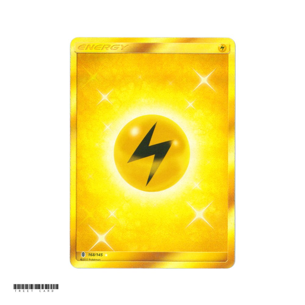 Lightning Energy 168/145 SM Guardians Rising Secret Rare Holo EN