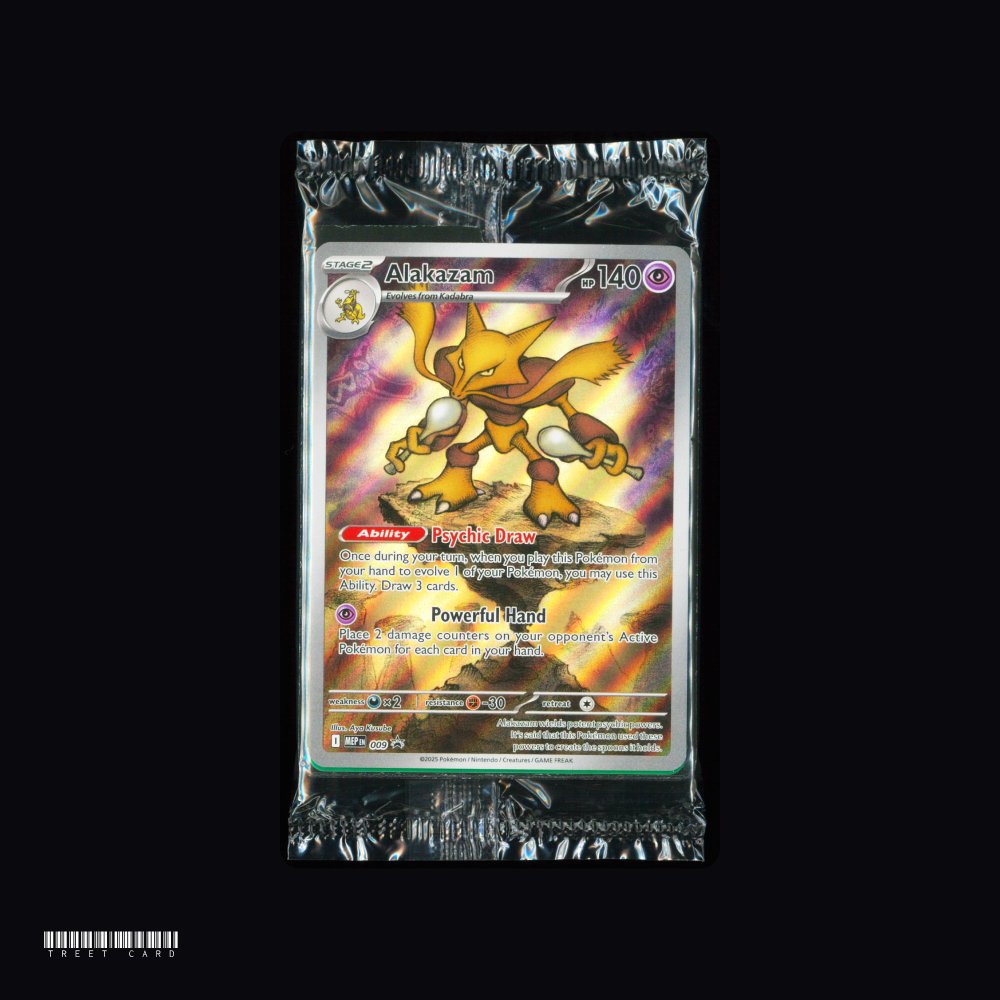 [Sealed] Alakazam MEP 009 Mega Evolution Promo EN