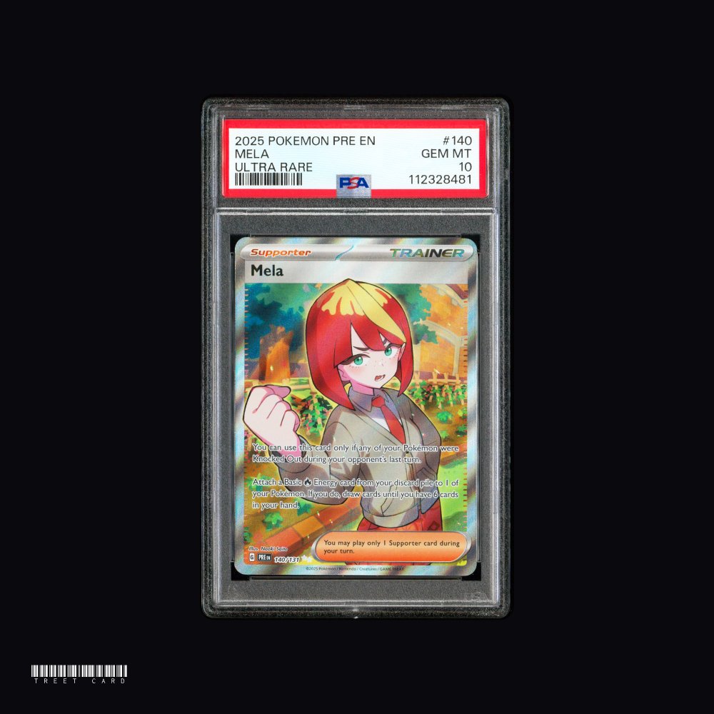 [PSA 10] Mela PRE Prismatic Evolutions 140/180 Ultra Rare EN