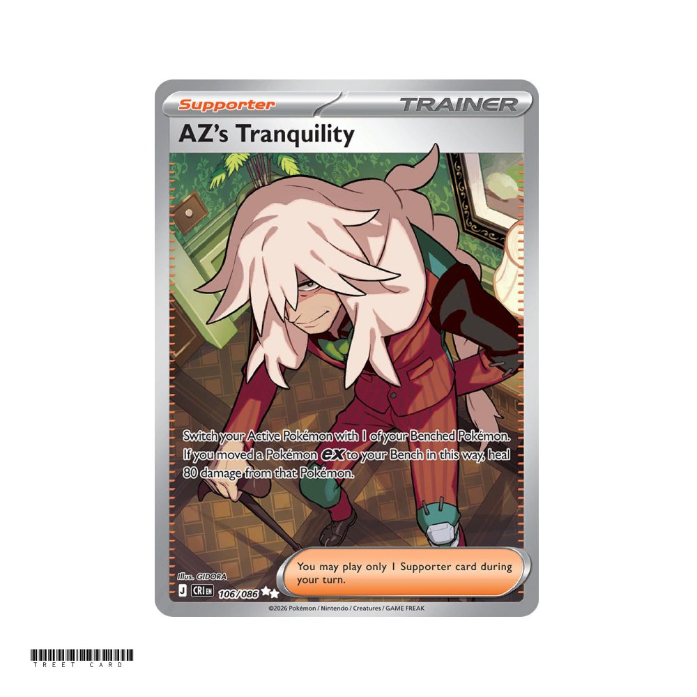 AZ’s Tranquility Chaos Rising 106/086 Ultra Rare EN