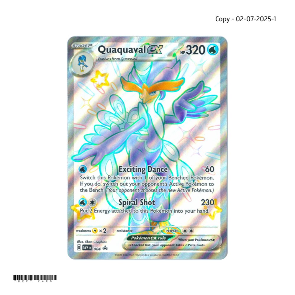 Quaquaval ex SVP 084 SV Scarlet & Violet Promo Cards Promo EN