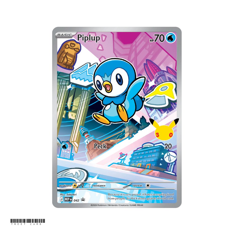 Piplup Mega Evolution Promos 042 Promo EN