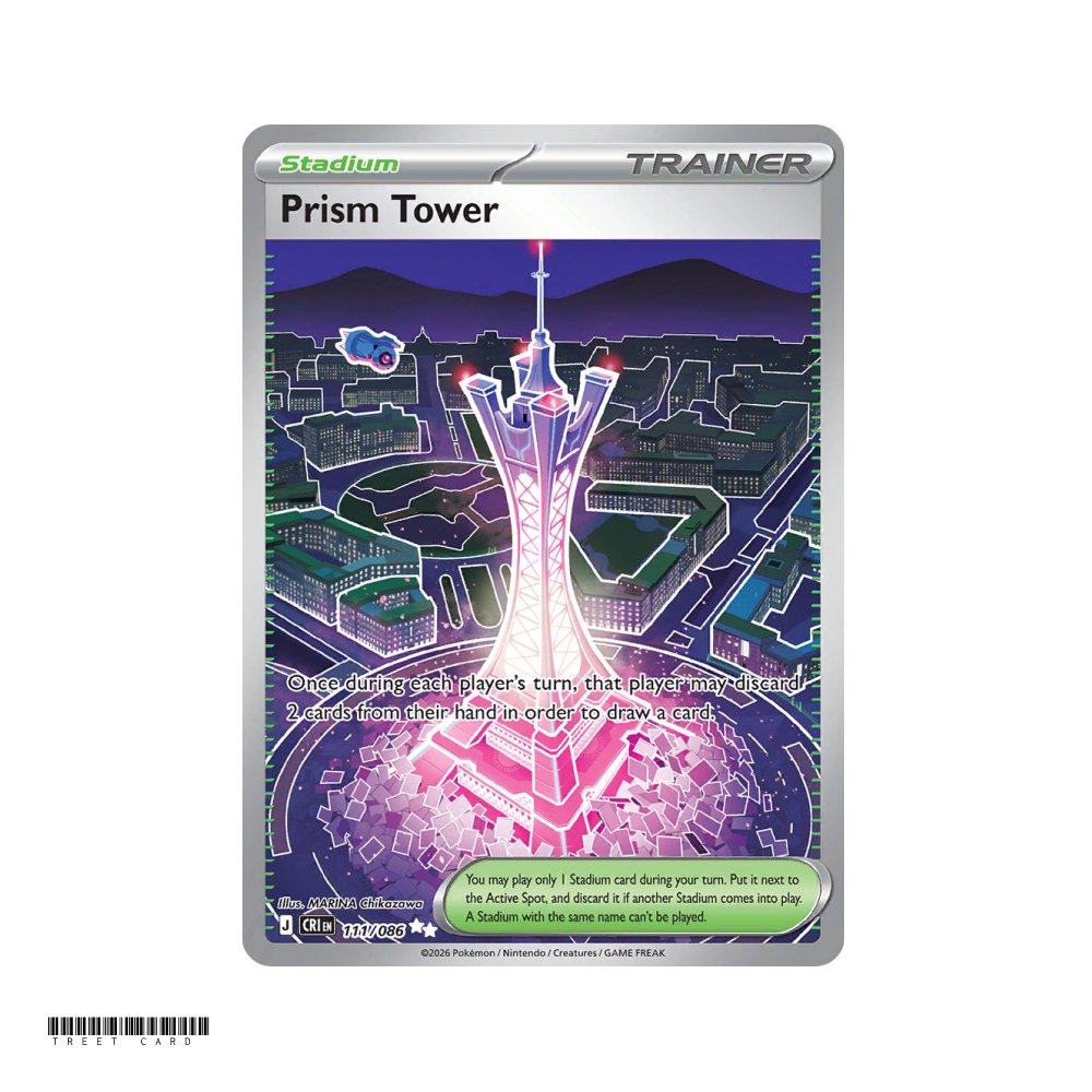Prism Tower Chaos Rising 111/086 Ultra Rare EN