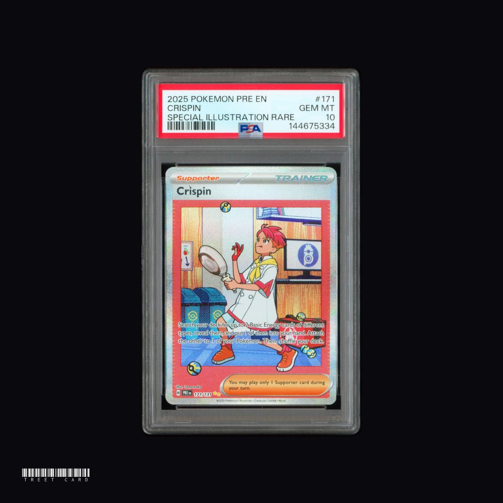 [PSA 10] Crispin Prismatic Evolutions 171/180 Special Illustration Rare EN