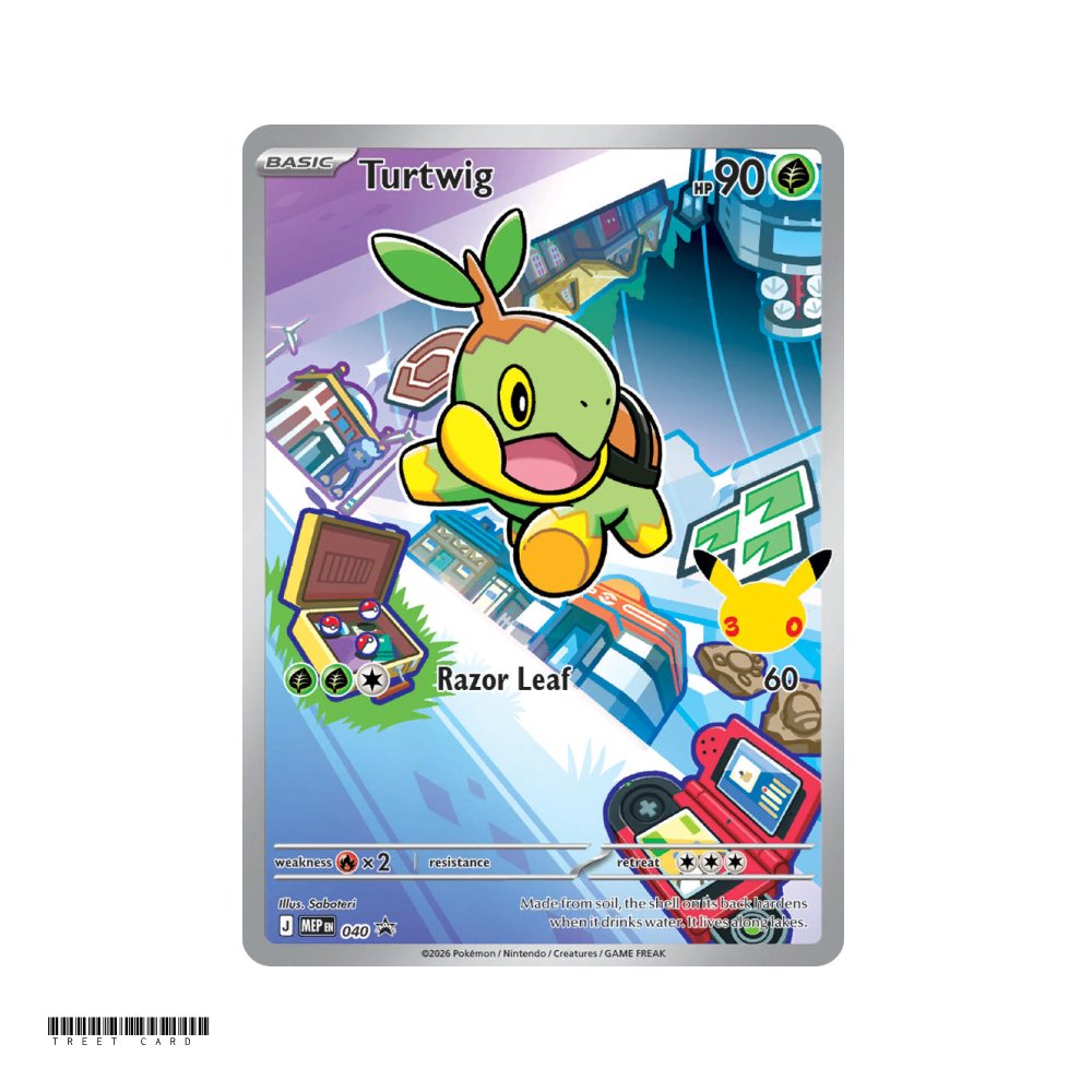 Turtwig Mega Evolution Promos 040 Promo EN