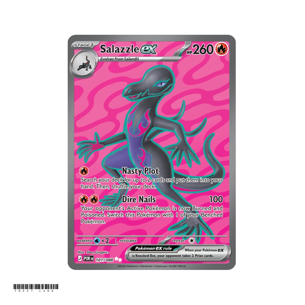 Salazzle ex Perfect Order 101/124 Ultra Rare EN