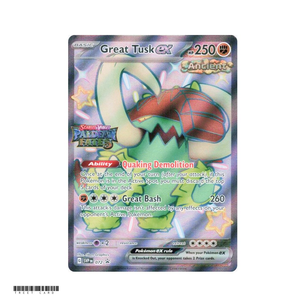 Great Tusk ex Scarlet & Violet Stamped Promos 072 Promo EN