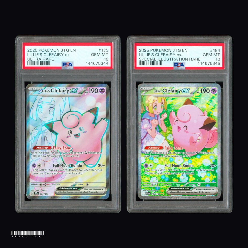 [PSA 10 SET] Lillie’s Clefairy ex Journey Together 173/184 Ultra Rare/Special Illustration Rare EN Graded