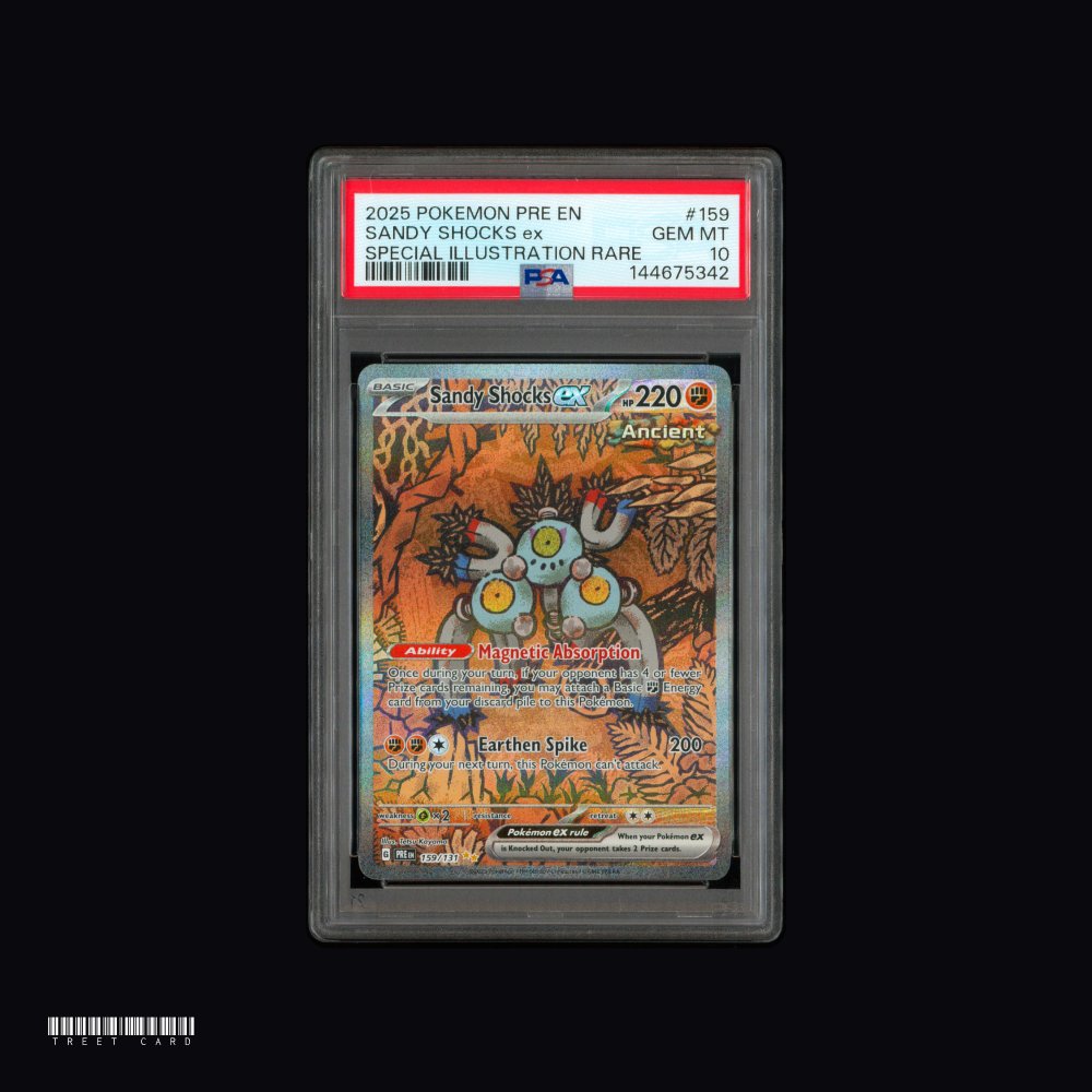 [PSA 10] Sandy Shocks ex Prismatic Evolutions 159/180 Special Illustration Rare EN
