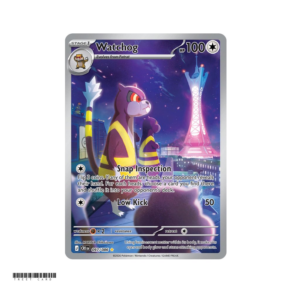 Watchog Chaos Rising 097/086 Illustration Rare EN