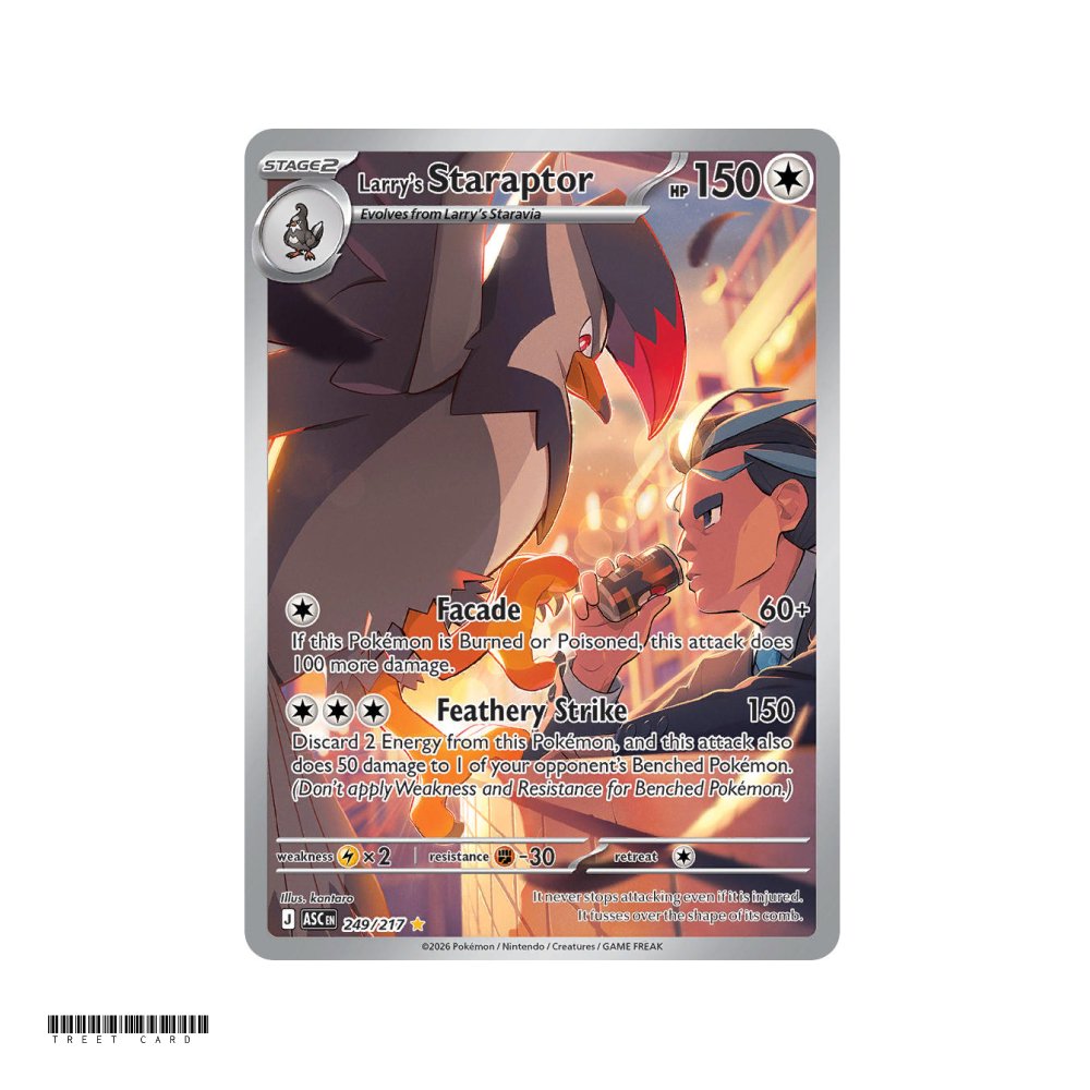 Larry’s Staraptor Ascended Heroes 249/295 Illustration Rare EN