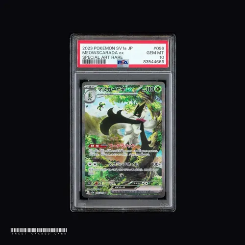 [PSA 10] Meowscarada ex SV1a Triplet Beat 096/073 SAR JPN