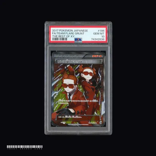 [PSA 10] Team Flare Grunt XY 186/171 JPN