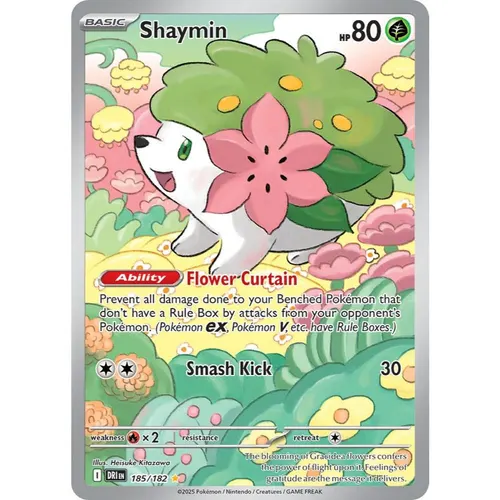 Shaymin DRI 185/182 Destined Rivals Illustration Rare EN