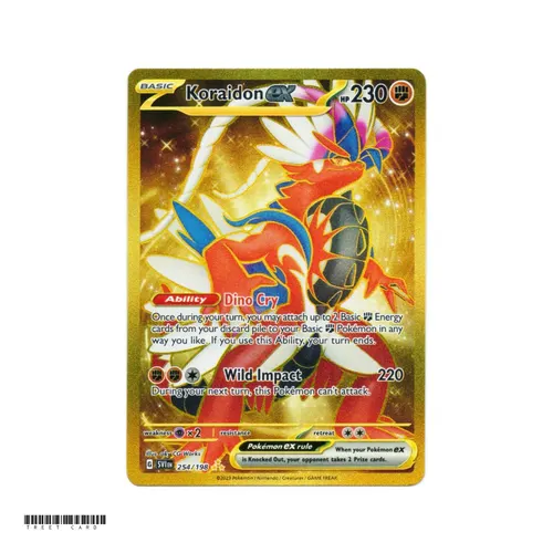 Koraidon ex Scarlet & Violet Base Set 254/198 Holo Hyper Rare EN