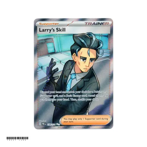 Larry's Skill PRE 139/131 Prismatic Evolutions Ultra Rare Full Art Trainer EN
