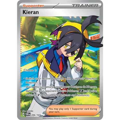 Kieran TWM 206/167 Twilight Masquerade Ultra Rare EN