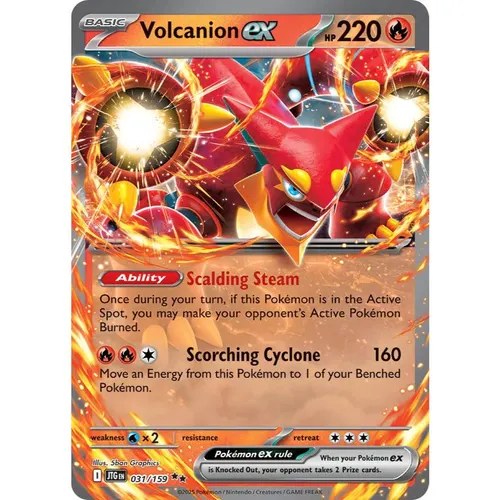 Volcanion ex JTG 031/159 Double Rare Journey Together EN