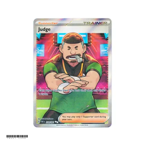 Judge PAF 228/091 Paldean Fates Full Art Ultra Rare Holo EN