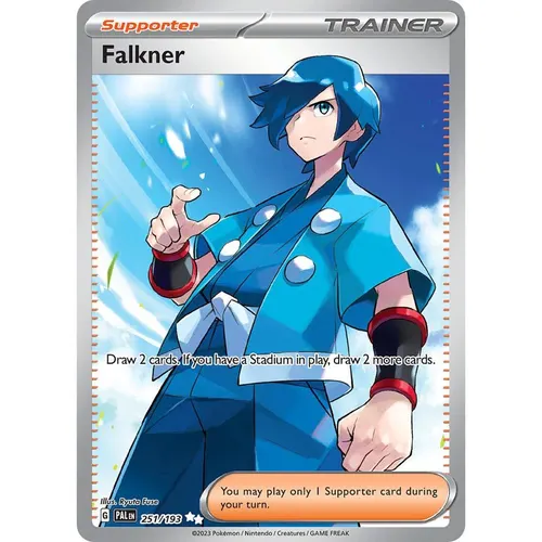 Falkner PAL 251/193 SV02 Paldea Evolved Ultra Rare Holo EN