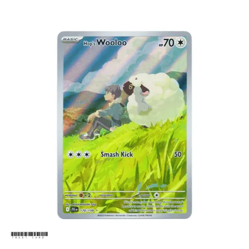 Hop’s Wooloo JTG 170/159 Journey Together Illustration Rare EN