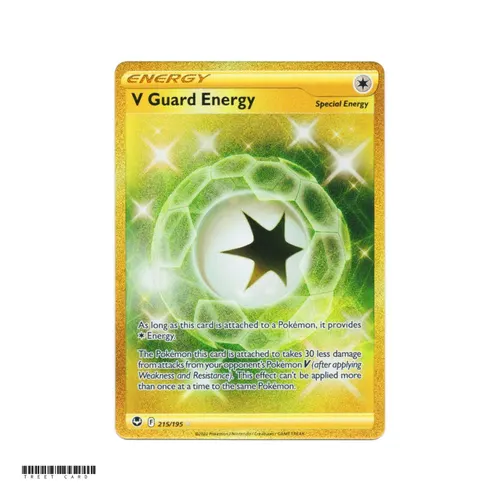 V Guard Energy Silver Tempest 215/195 Gold Secret Rare EN