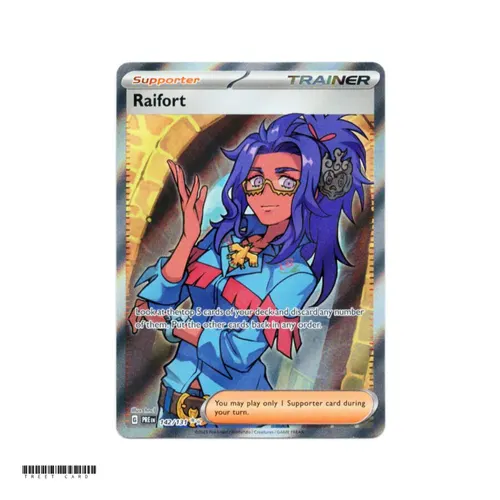 Raifort PRE 142/131 Prismatic Evolutions Ultra Rare Full Art Trainer EN