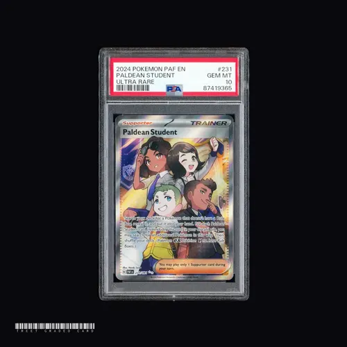 [PSA 10] Paldean Student PAF EN Ultra Rare 231/091 EN