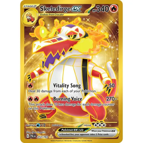 Skeledirge ex PAL 272/193 Paldea Evolved Hyper Rare EN