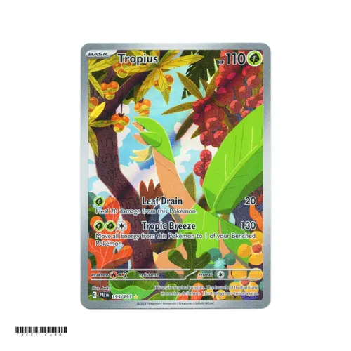 Tropius PAL 195/193 Illustration Rare Full Art Paldea Evolved EN
