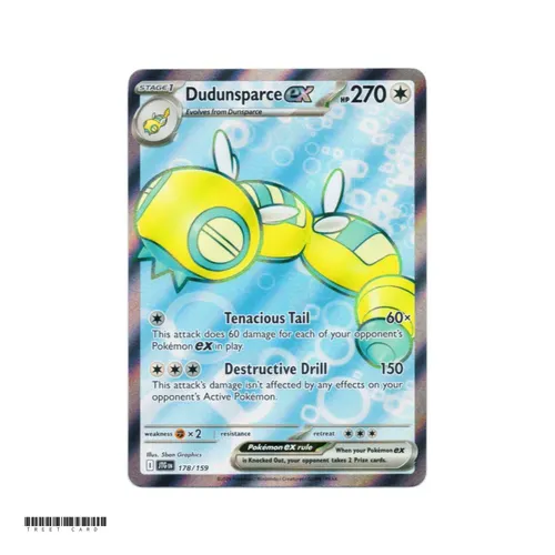 Dudunsparce ex JTG 178/159 Journey Together Full Art EN