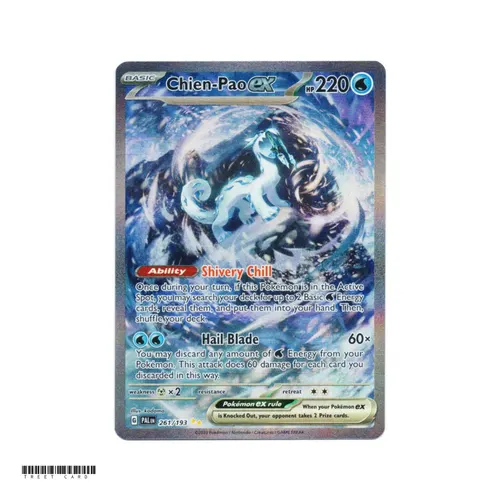 Chien-Pao ex PAL 261/193 Paldea Evolved Special Illustration EN