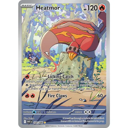 Heatmor WHT 104/086 SV White Flare Illustration Rare EN