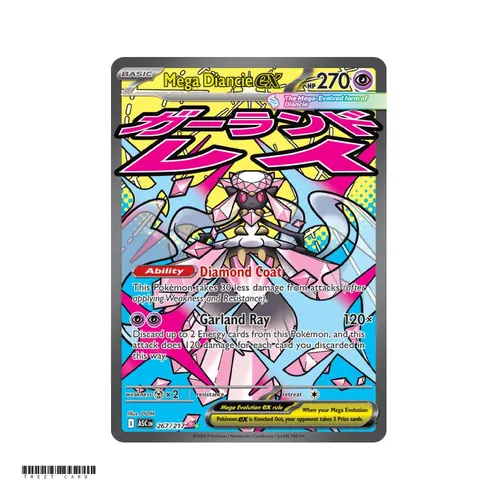 Mega Diancie ex Ascended Heroes 267/295 Mega Attack Rare EN
