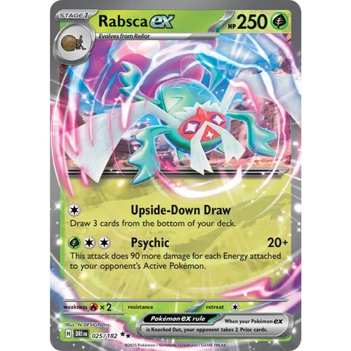 Rabsca ex DRI 025/182 Destined Rivals Double Rare EN