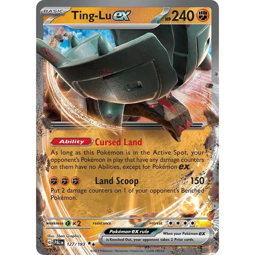 Ting-Lu ex PAL 127/193 SV02 Paldea Evolved Double Rare EN