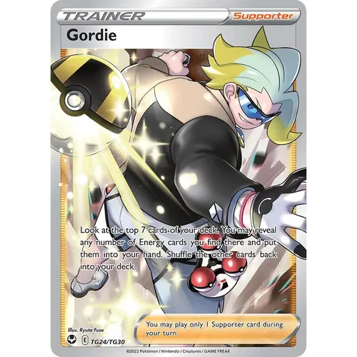 Gordie TG24/TG30 SWSH12 Silver Tempest Trainer Gallery Ultra Rare EN