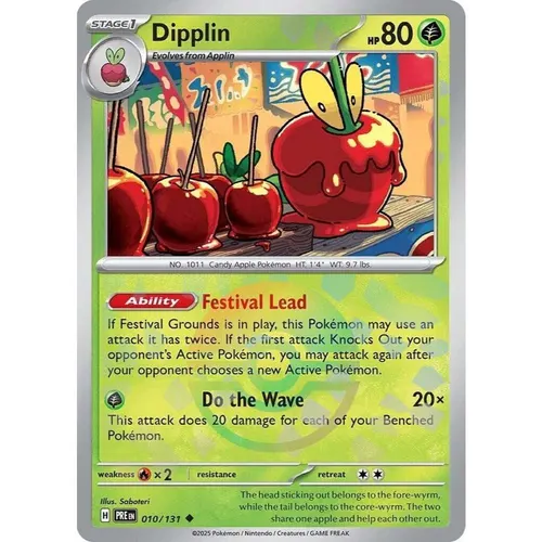 Dipplin PRE 010/131 Poke Ball Pattern Prismatic Evolutions EN