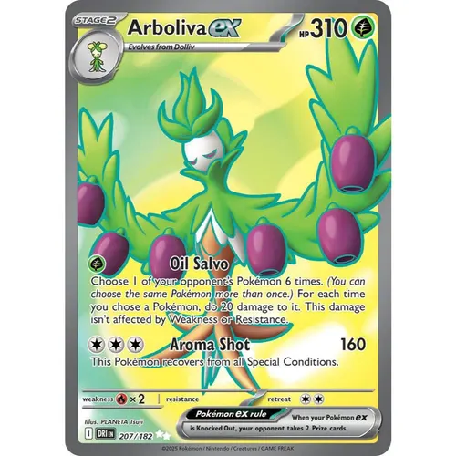 Arboliva ex DRI 207/182 Destined Rivals Ultra Rare EN