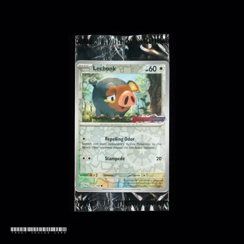 [Sealed] Lechonk SVI 154/198 Scarlet & Violet Stamped Promo EN