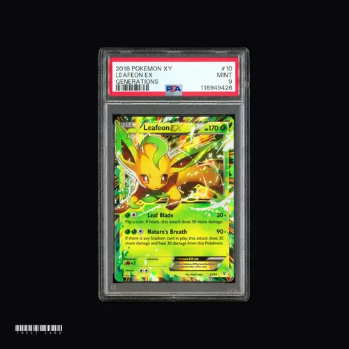 [PSA 9] Leafeon EX Generations 10/83 Ultra Rare EN Pokemon Card Game PTCG 9426